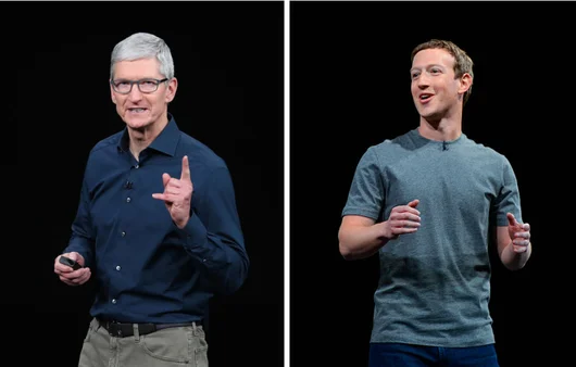 Новата опция на Apple за поверителността: Пореден фронт във "войната" между Тим Кук и Зукърбърг