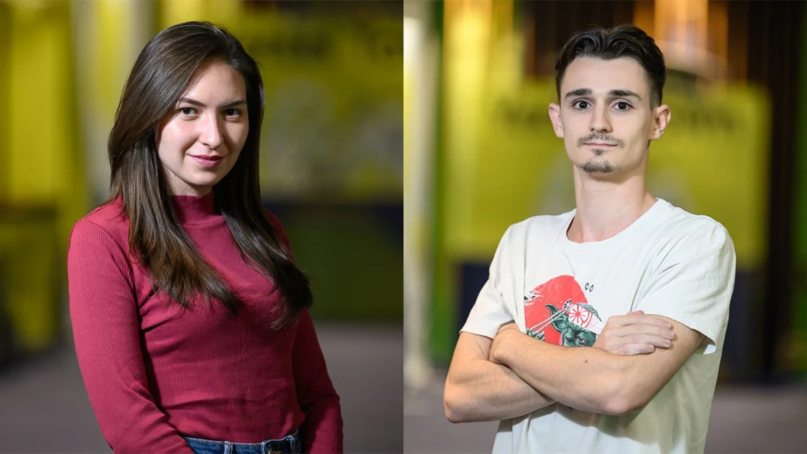 Николина и Ангел от стажантската програма Hub by Yettel: Креативност в свят на алгоритми