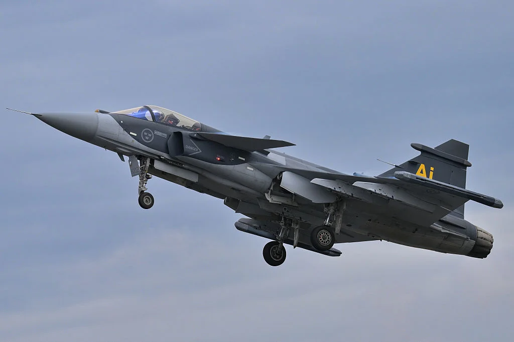 Saab може да отвори завод за изтребители Gripen в Украйна