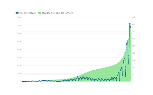 Инфографика: Covid-19 в България 