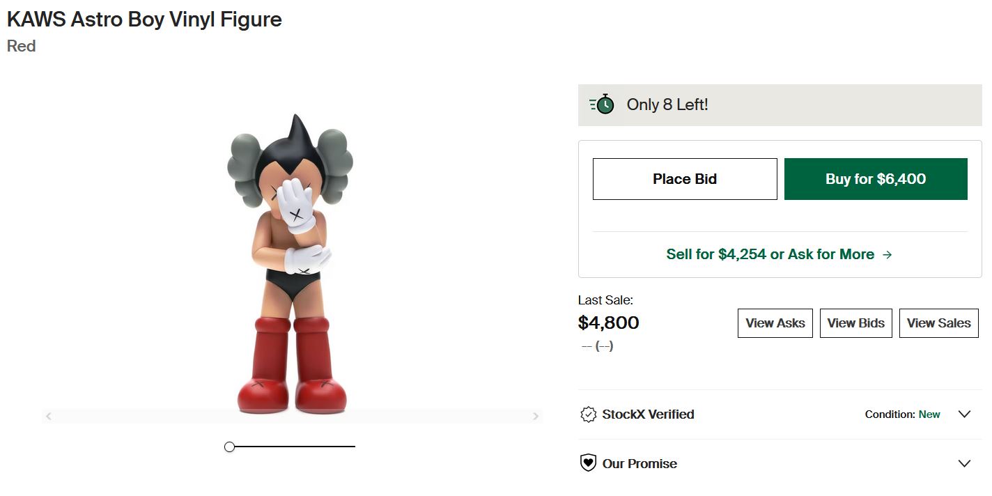 kaws astro boy, 
