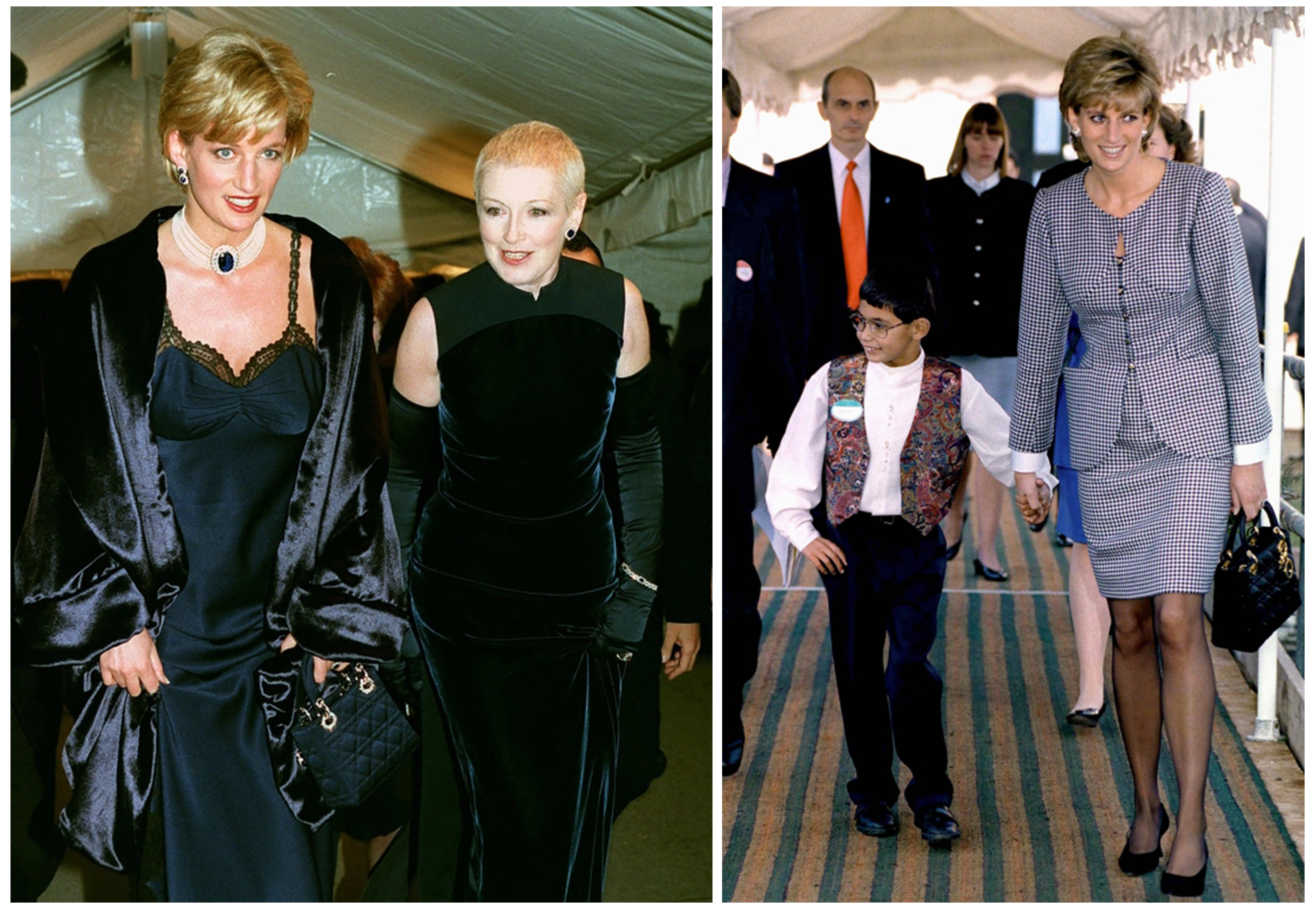 Принцеса Даяна през 1990-те години, lady dior чанта