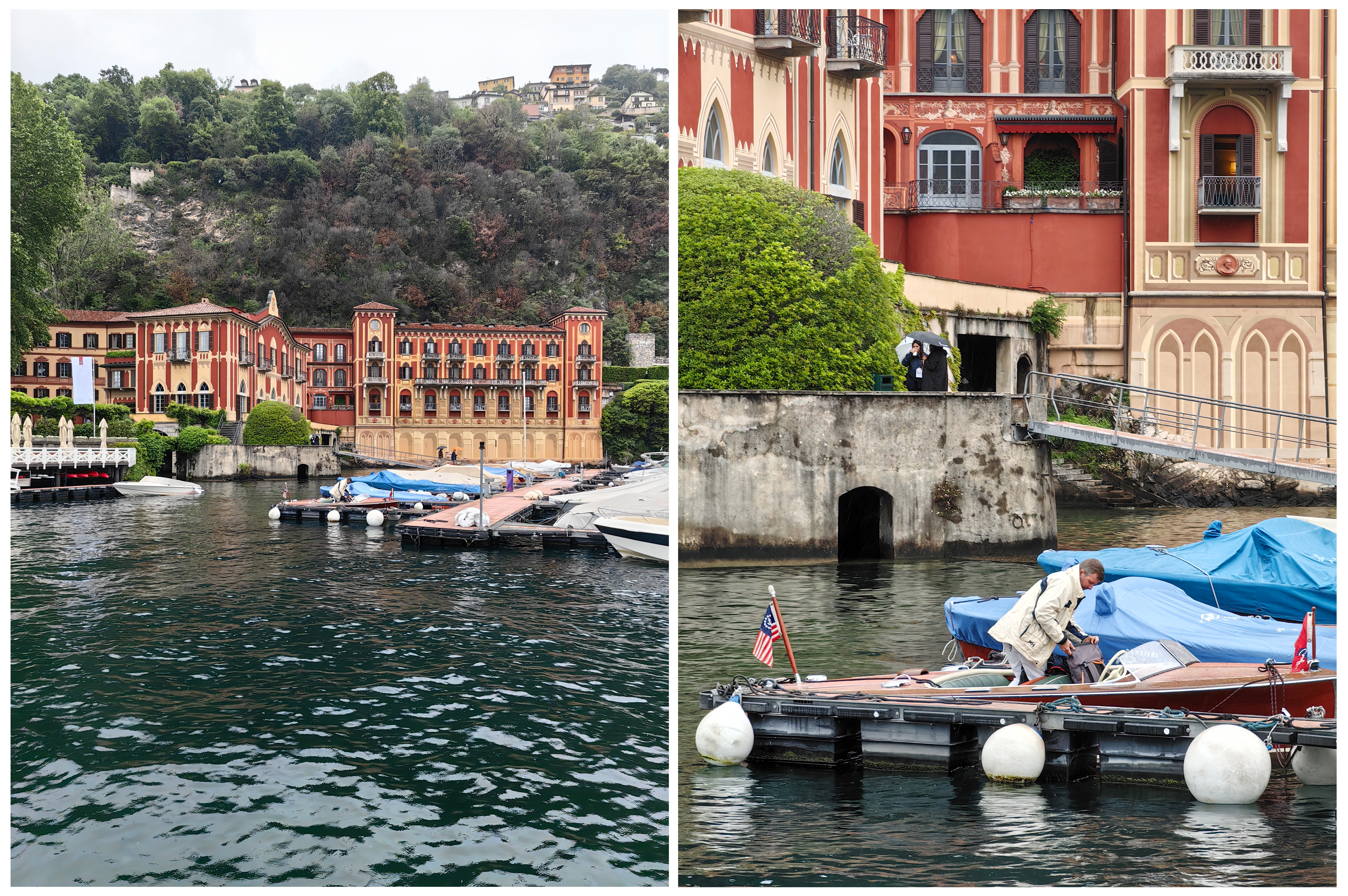 Huawei Mate X3 камера, ревю zoom, приближаване, характеристики - езеро Комо Villa d’Este, 