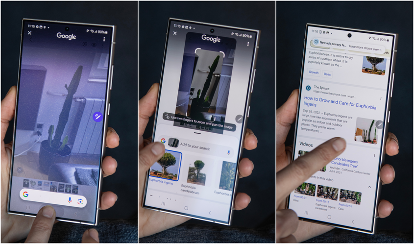 Samsung Cirlcle to Search