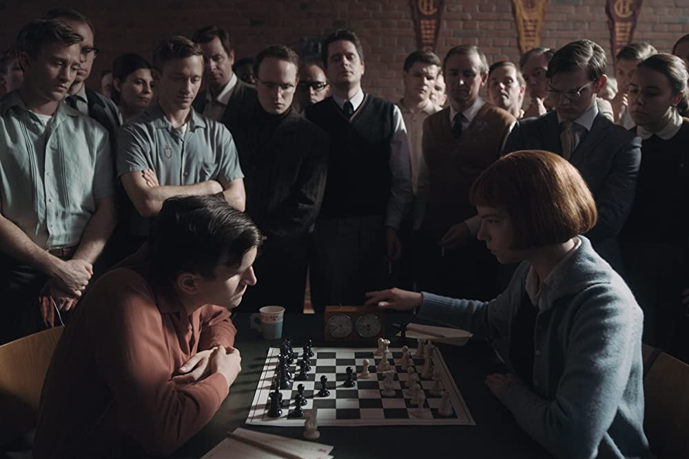 The Queen's Gambit Аня Тейлър Джой играе шах - Бет 
